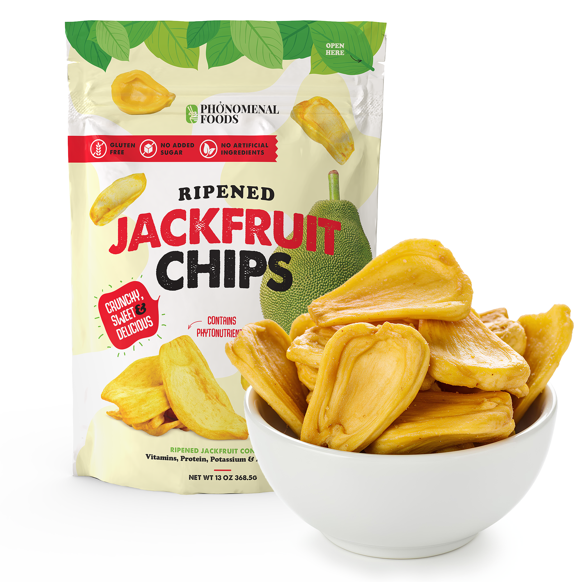 Pho'nomenal Ripened Jackfruit Chips (13oz Bag)