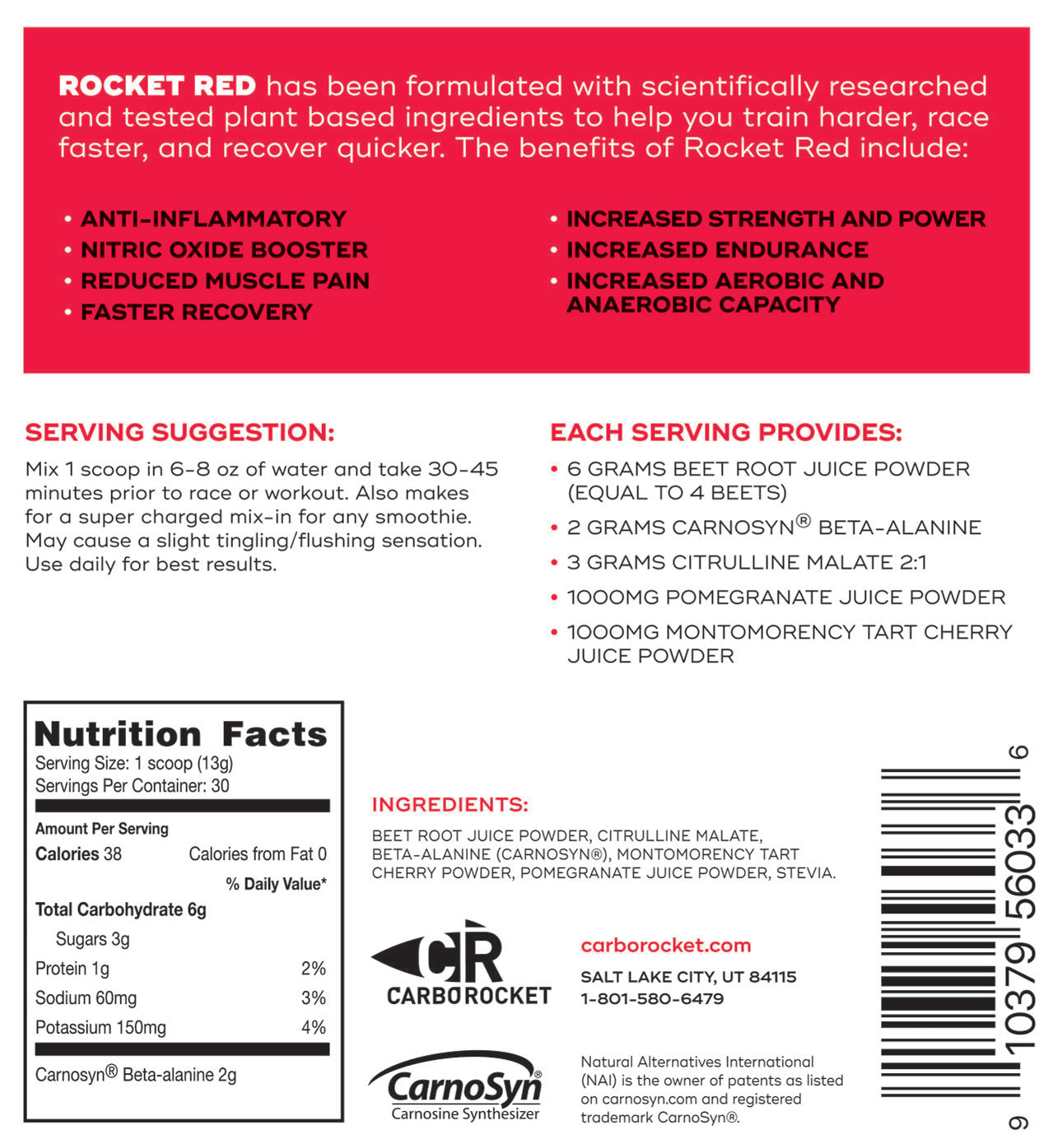 Rocket Red - Pre-Race/Workout Mix